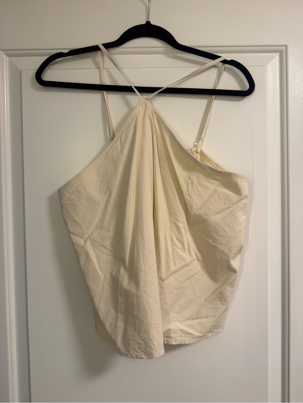 Banana Republic Cream Halter Top